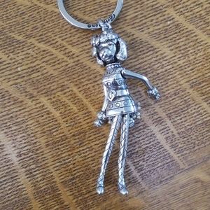 Brighton poodle keychain